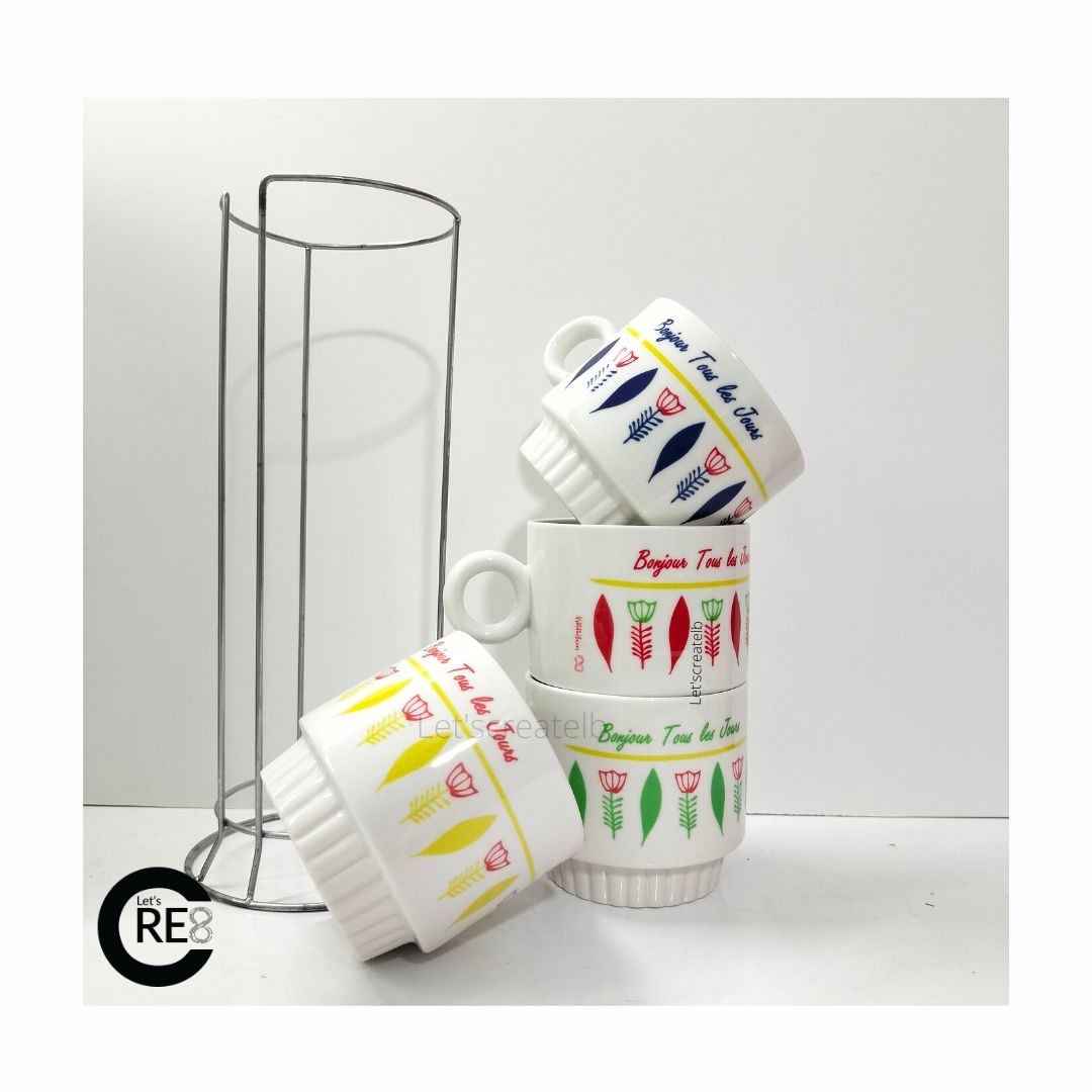 Tea cups set